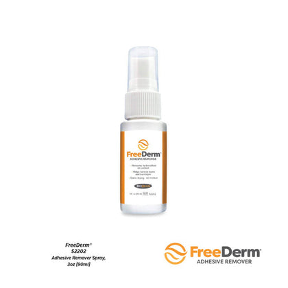 FreeDerm® Adhesive Remover Spray 3oz (90ml) – Elite Continence Care